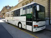 Setra 315 U de la maison RDTD Gentiane photographi� le 06.08.2012 � Neuch�tel