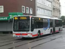 Mercedes-Benz O 530 II (Citaro Facelift) auf der Linie 854 nach Neuss Weckhoven am Hauptbahnhof Neuss.(17.7.2012) 