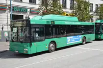 MAN Arriva Biogas Stadtlinienbus in Helsing�r am 16.07.2012.