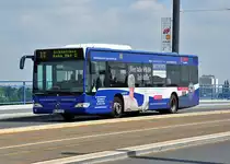 MB O 530 NL III der SWB - BN-SW 4222 - auf der Kennedybr�cke in Bonn - 02.06.2012