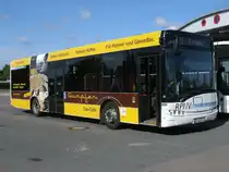 SOLARIS,am 15.August 2012,am Busbahnhof in Bergen/R�gen. 