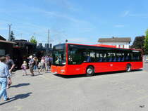 DB / S�dbadenbus - MAN Lion`s City  FR.JS 746 auf dem Busplatz beim SBB Bahnhof Stein am Rhein am 12.08.2012