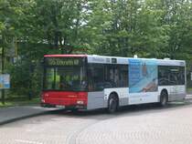 MAN Niederflurbus 2. Generation auf der Linie 05 am S-Bahnhof Erkrath.(17.7.2012) 
