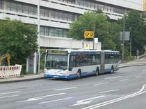 Mercedes-Benz O 530 I (Citaro) auf der Linie 615 nach Wuppertal Hauptbahnhof an der Haltestelle Wuppertal-Elberfeld Historische Stadthalle.(17.7.2012) 