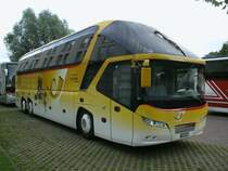 Neoplan Starliner am 16.August 2012 in Bergen/R�gen.