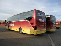 Setra 515 HD et Setra 417 GT-HD de la maison Marti photographi�s le 16.08.2012 � Kallnach 