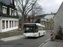 MAN N� 313 wie Stadtverkehrlinie  A  in Oberwiesental, Annabergerstrasse.