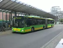 MAN Niederflurbus 3. Generation (Lion's City) auf der Linie 958 nach S-Bahnhof Oberhausen Sterkrade am Hauptbahnhof Oberhausen.(18.7.2012) 