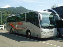Aus England: Cass, Wirral - CAS 766A - Scania/Irizar am 14. August 2012 in Thun, Seestrasse