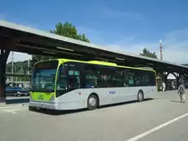 Busland, Burgdorf - Nr. 19/BE 612'515 - Van Hool am 15. August 2012 beim Bahnhof Burgdorf