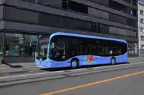 Mercedes Citaro BG-163-BV 68 auf der Linie 604 kurz vor der Haltestelle Voltaplatz. Die Aufnahme stammt vom 18.08.2012.