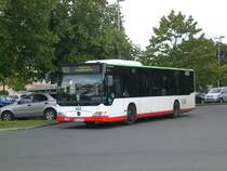 Mercedes-Benz O 530 II (Citaro Facelift) auf der Linie 323 nach Wanne-Eickel Bickern Knappenstra�e am Hauptbahnhof Wanne-Eickel.(18.7.2012) 