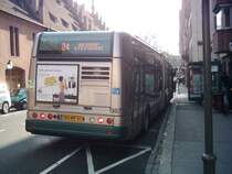 Heckansicht vom Wagen 307 (Irisbus Cit�lis 18 CNG)