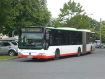 Mercedes-Benz O 530 II (Citaro Facelift) auf der Linie 340 nach Gelsenkirchen-Rotthausen Landschede am Hauptbahnhof Wanne-Eickel.(18.7.2012) 