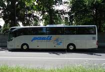 Mercedes Benz Tourismo de la maison Pauli photographi� le 19.07.2012 � Berne