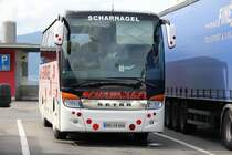 Setra 415 HD de la maison Scharnagel photographi� le 16.08.2012 pr�s de Yverdon