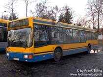 20.03.2008, Wagen 191, als Linie 80E, Haltestelle  Thekla Buswendestelle 