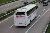 Bova Futura de la maison Madeltrans.pl aux couleurs Intercars / Eurotours photographi� le 20.05.2012 de Berne