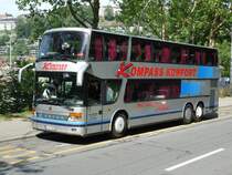 Setra 328 DT de la maison Kompass Konfort photographi� le 29.08.2012 � Berne 