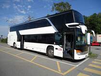 Setra 431 DT de la maison GBS photographi� le 29.07.2012 pr�s de Berne