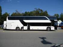 Setra 431 DT de la maison GBS photographi� le 29.08.2012 pr�s de Berne