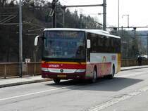 (VU 4014) Diesen Mercedes Bus der Firma Unsen aus Eschette/Folschette habe ich am 23.03.08 an der Bushaltestelle beim Bahnhof Ettelbr�ck fotografiert.