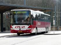 CFL 72 (RR 6413) Mercedes Bus im Dienste der CFL beim Bahnhof Ettelbr�ck fotografiert am 23.03.08.