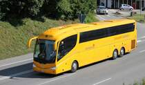 Scania Irizar n� 109 de la maison Student Agency photographi� le 29.08.2012 pr�s de Berne 