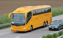 Scania Irizar n� 113 de la maison Student Agency photographi� pr�s de Oensingen 