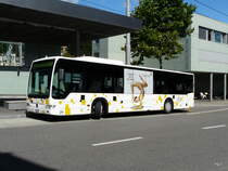 Schaffhausen Bus - Mercedes Citaro  Nr.29 bei den Bushaltestellen bei dem Bahnhof in Schaffhausen am 26.08.2012