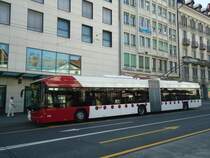 TPF Fribourg - Nr. 530 - Hess/Hess Gelenktrolleybus am 19. August 2012 beim Bahnhof Fribourg