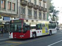 TPF Fribourg - Nr. 382/FR 300'383 - Mercedes Citaro am 19. August 2012 beim Bahnhof Fribourg