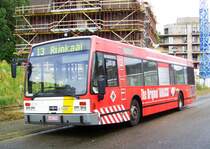 Van Hool von DE LIJN Antwerpen, Aufnahme 07.07.2008 am Haltestelle Hoboken-Polderstad