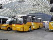 Postauto/Regie Chur GR 105 400, ex. PU Dillier Nr. 7 (MAN A01) am 24.8.2012 beim Bhf. Chur.