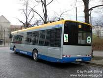 21.03.2008, Wagen 104, als Linie 89, Haltestelle  Connewitz, Kreuz 