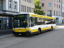 VB Schaffhausen - Volvo Nr.3  SH 38003 bei den Bushaltestellen vor dem Bahnhof in Schaffhausen am 26.08.2012