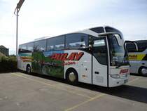 Mercedes Benz Tourismo de la maison PULAY Reisen (A) photographi le 02.08.2012  Lausanne 