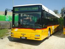 CarPostal Ouest - VD 510'247 - MAN (ex P 25'585) am 19. August 2012 in Yverdon, Postgarage