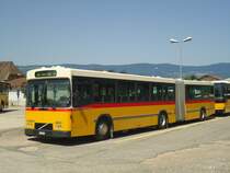 CarPostal Ouest - VD 356'449 - Volvo/R&J am 19. August 2012 in Yverdon, Postgarage
