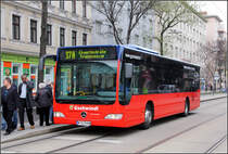 Mercedes Citaro der Verkehrsbetriebe Gschwindl auf der Linie 37A