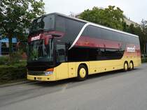 Setra 431 DT n 30 de la maison Marti Kalnach photographi le 04.09.2012  Kerzerz. Ce vhicule neuf a t livr il y a quelques mois seulement, c'est le 2'000me Setra livr en Suisse !