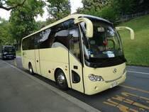 King Long immatricul en Italie photographi le 05.09.2012  Berne