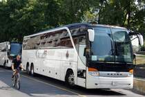 Kanadischer Setra, abgestellt in der Innenstadt von Qubec, August 2012.