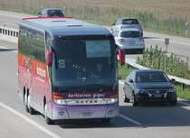 Setra 416 HDH de la maison Hetzeisen Giger photographi� le 08.09.2012 � Oensingen 