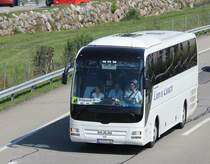 MAN Lion's Coach immatricul� en Slovakie photographi� le 08.09.2012 � Oensingen 