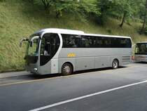 MAN Lion's Coach de la maison Trans Continetal photographi� le 05.09.2012 � Berne