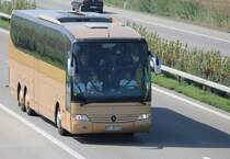 Mercedes Benz Travego immatricul� en Allemagne photographi� le 08.09.2012 � Oensingen 