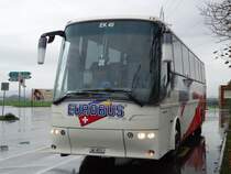 Bova Futura EK40 Winnerliner de la maison Eurobus portant sur le c�t� gauche les couleurs du FC Aarau photographi� le 12.09.2012 pr�s de Berne