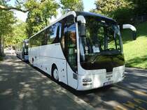 MAN Lion's Coach de la maison hongroise Sandor photographi� le 14.09.2012 � Berne 