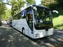 MAN Lion's Coach de la maison hongroise Sandor photographi� le 14.09.2012 � Berne 